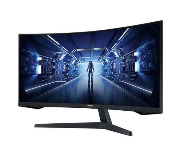 Samsung Odyssey C34G55TWWRX Curved HDR - 635488 - zdjęcie 3